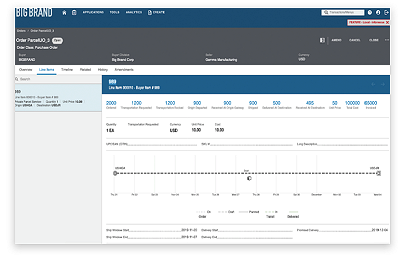 Infor Nexus